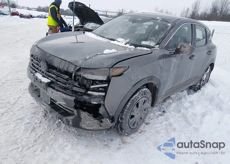 2025 Nissan Kicks S Intelligent Awd из США, поврежденный, VIN 3N8AP6BB2SL365629